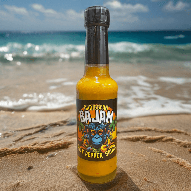 Caribbean style Bajan Hot Pepper Sauce 
